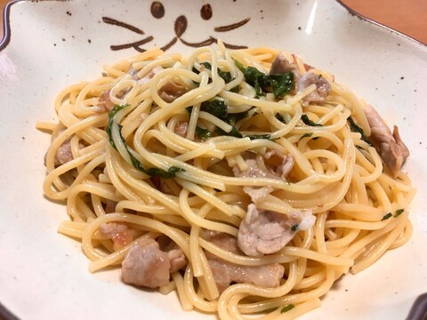 さっぱり☆豚肉の梅しそスパゲティ